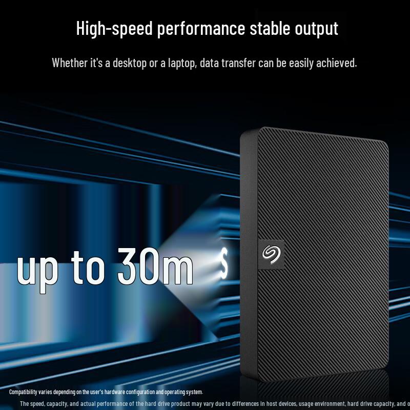 Seagate Expansion 1TB Portable External Hard Drive