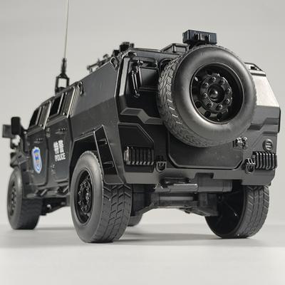 1:18 Dongfeng M-Terrain SWAT Внедорожник Игрушка Сплав Литая Модель Звук и Свет Игрушка Большое Транспортное Средство Украшение Подарок Для Ребенка Мальчика Игрушка
