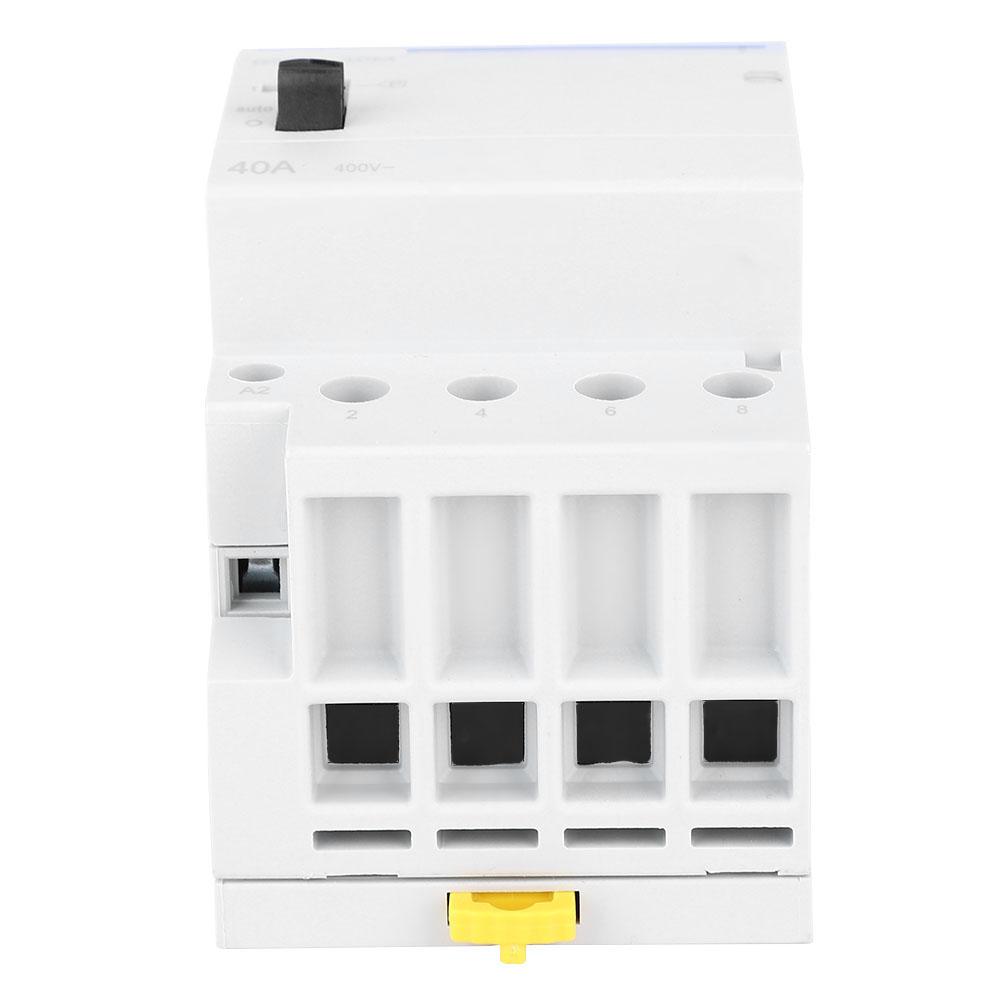 BCH8 40M 230V 4P 40A Бытовой модульный контактор переменного тока с переключателем ручного управления (4NC)