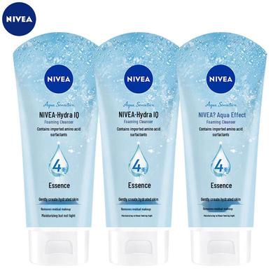 Nivea Увлажняющая очищающая пенка 3 шт.