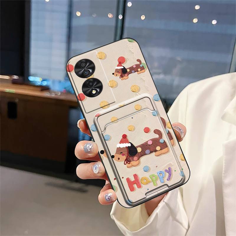 Водонепроницаемый чехол для телефона с граффити для TCL 40 NxtPaper 4G/50 SE, силиконовый мягкий чехол с карманом для карт, противоударный, модный дизайн, ТПУ