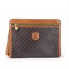 Used Business Bag PVC/leather Brown Brown Macadam
