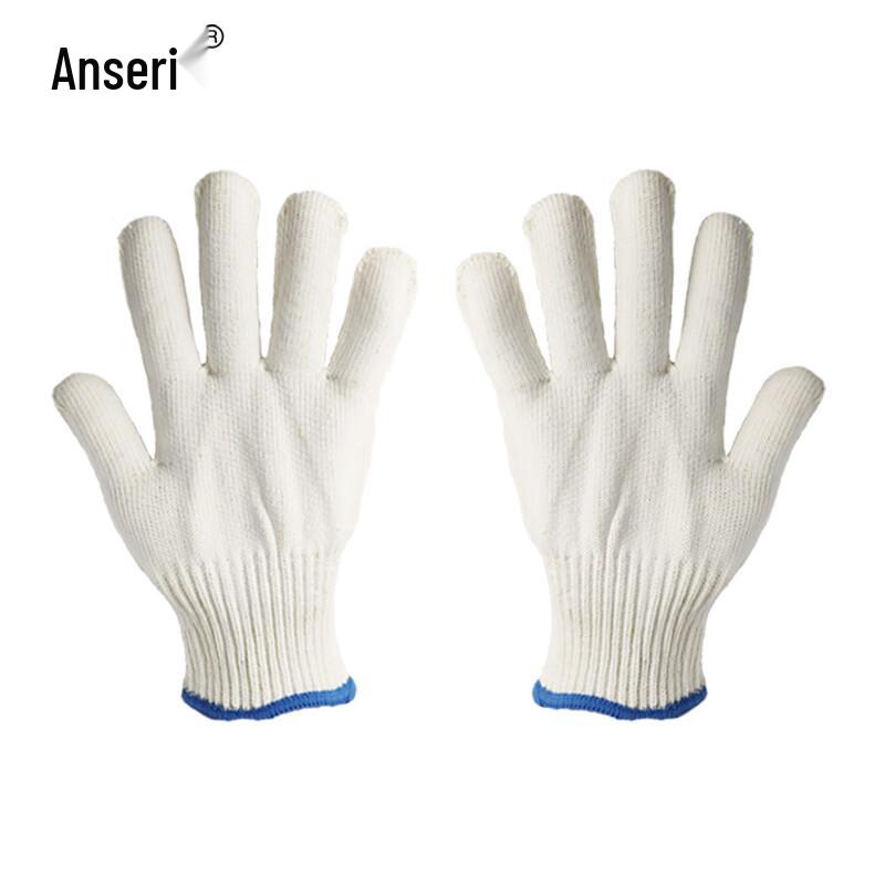 Хлопчатобумажные рабочие перчатки Ansell, упаковка 12 пар