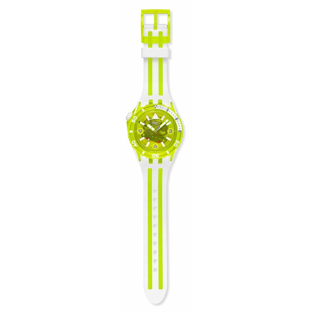 Мужские часы Swatch EGG YOLK SSCU09J100, Белые,