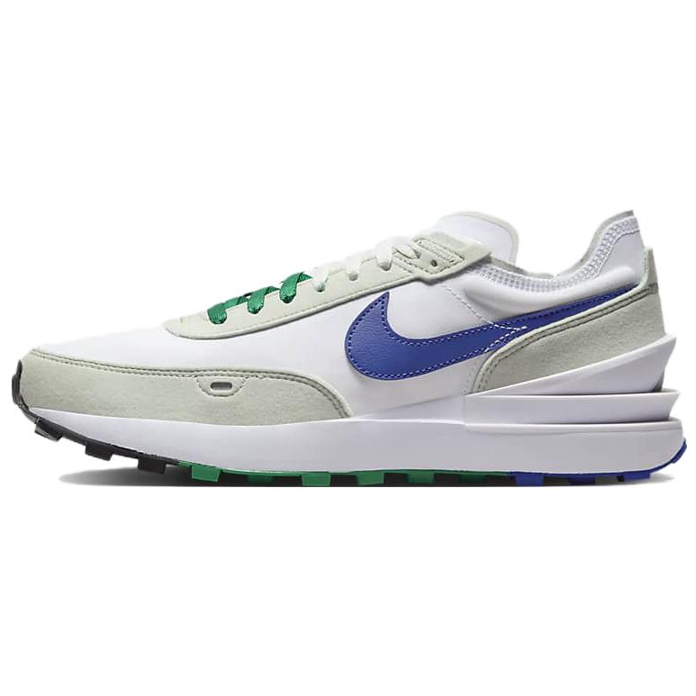Nike Waffle One SE Comfortable Versatile Low-Top Lifestyle Shoes Men Sneaker White Blue FB8902-100
