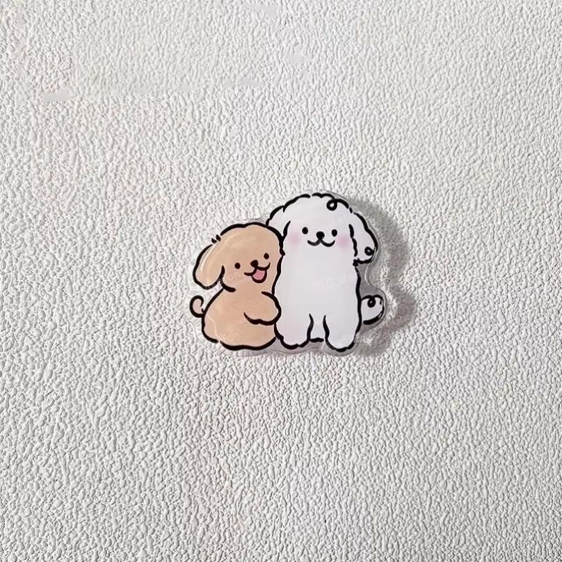 Держатель для телефона Ток Кронштейн Корейский Милый Мультяшный Щенок Магнитный Сокет Карманная Подставка Для iPhone Samsung Xiaomi Кольцо-Держатель для Пальца