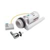 Toilet Tank Dual Flush Valve White Wire-controlled Drain Valve