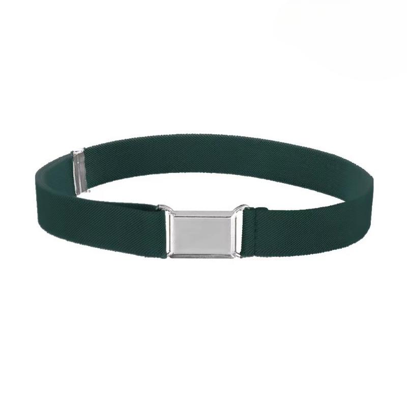 Child Elastic Belt For Boys Girls Adjustable Scout Training Children Students Belt Elastic Belt Width of 2.5 Cm