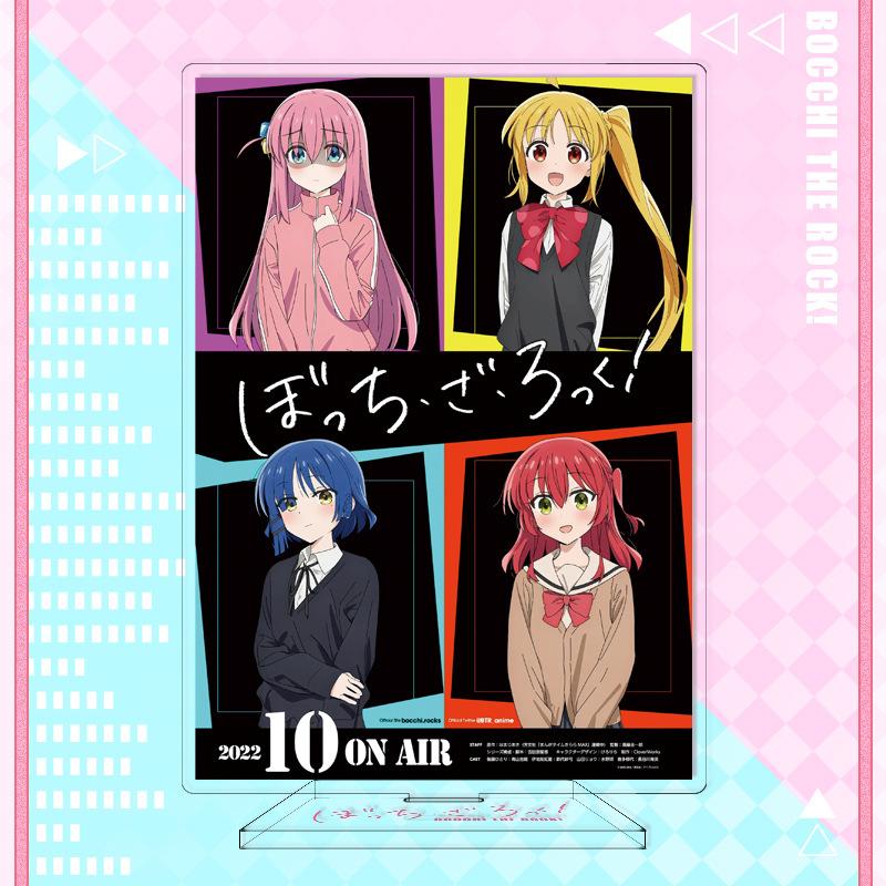 Подставка для модели аниме Bocchi The Rock Girls, Gotou Hitori Ijichi Nijika Yamada Ryo Kita Ikuyo, держатель для стенда