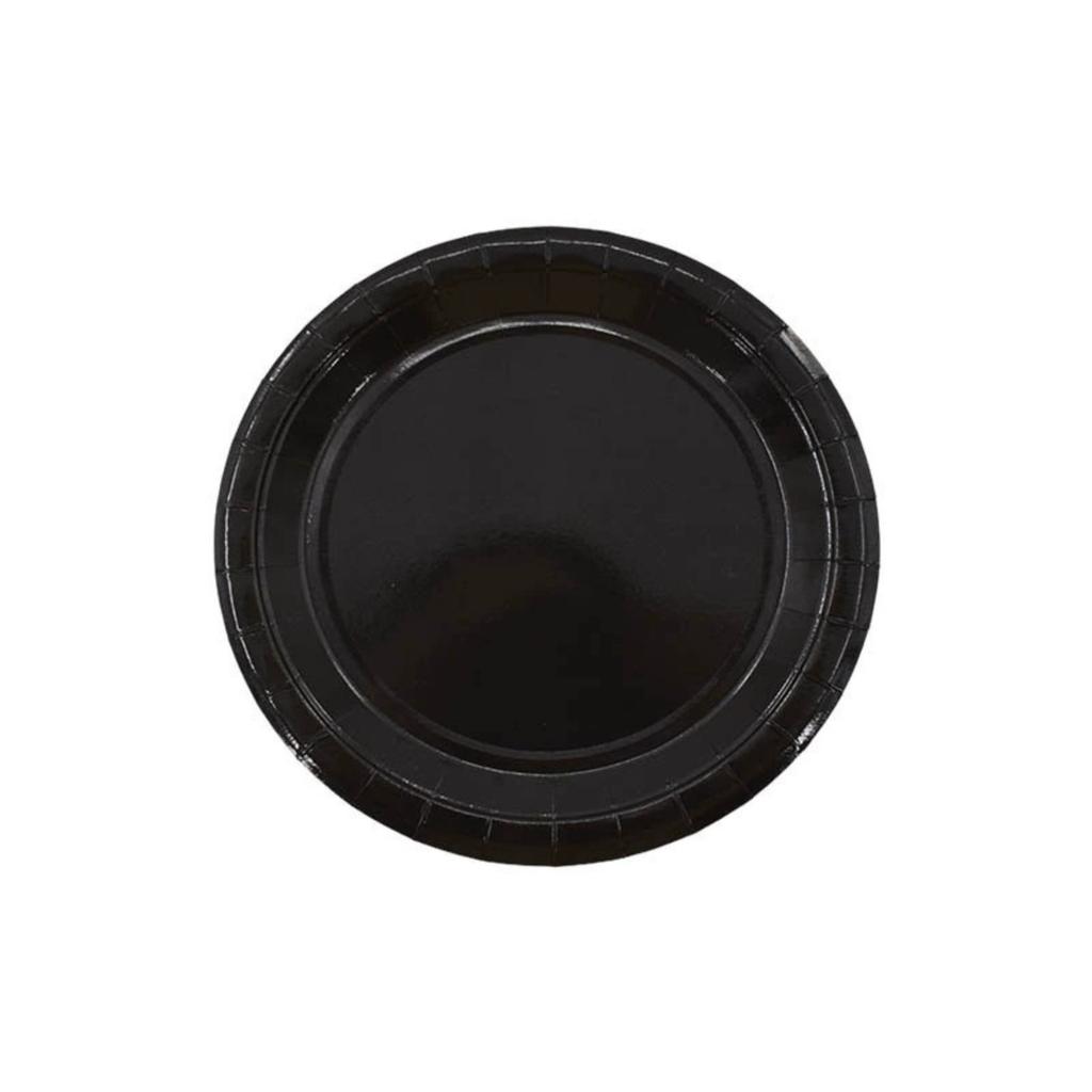 Бумажные тарелки, 9-дюймовые одноразовые бумажные тарелки, прочные и одноразовые праздничные тарелки, упаковка из 10 штук