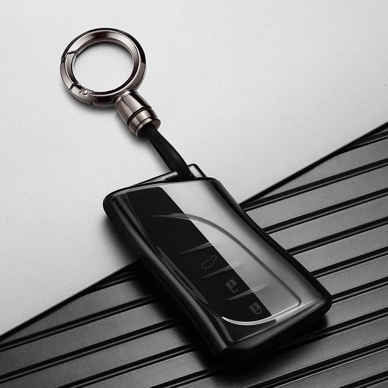 Nano TPU Tpu for Lexus UX ES UX200 UX250h ES200 ES300h ES350 US200 US260h Smart Remote Car Key Case Cover Keychain Accessories