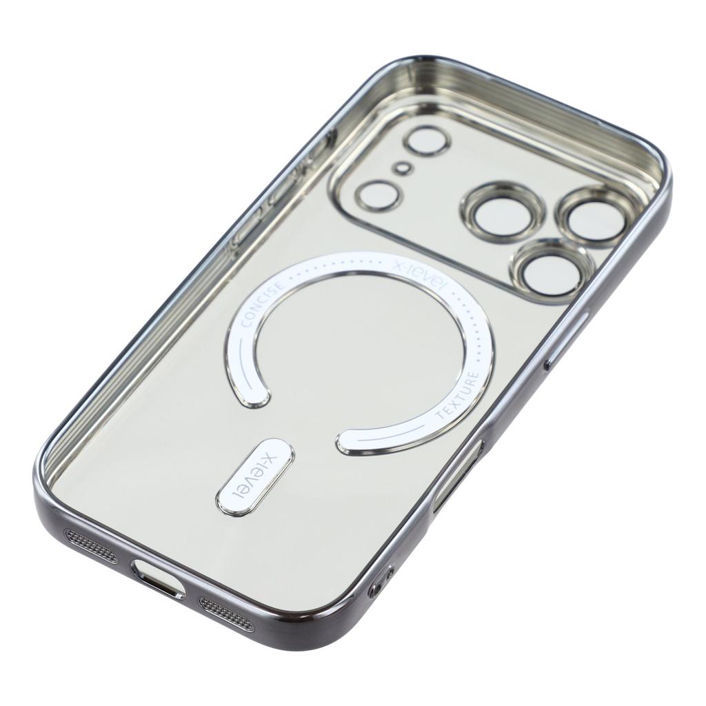 X-LEVEL For iPhone 17 Pro Case Compatible with MagSafe Full Camera Protection TPU Phone Cover