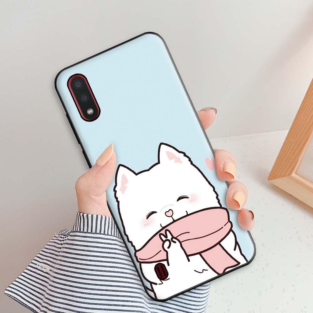 Case For Samsung Galaxy A01 Case A01 Bumper 5.7inch Soft Silicon Back Cover Phone Case For Samsung A01 GalaxyA01 A 01 A015 Coque