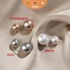 Women Fashion Tightening Waistband Pin 3Pcs/set Double Pearl Brooches Metal Lapel Pin Brooch Pins Sweater Shirt Cardigan Brooch