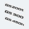 Для Lexus GS200t GS250 GS300 GS350 GS430 GS460 GS450h HYBRID задний багажник с логотипом глянцевый черный ABS эмблема модернизация с надписью