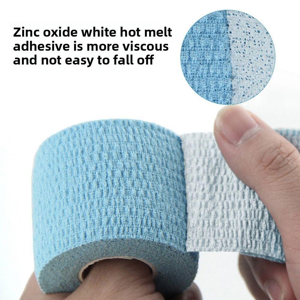 Новая одноразовая самоклеящаяся бинтовая лента Высокоэластичная гибкая кинезиотейп Самоклеящийся эластичный когезивный бинт Налокотник