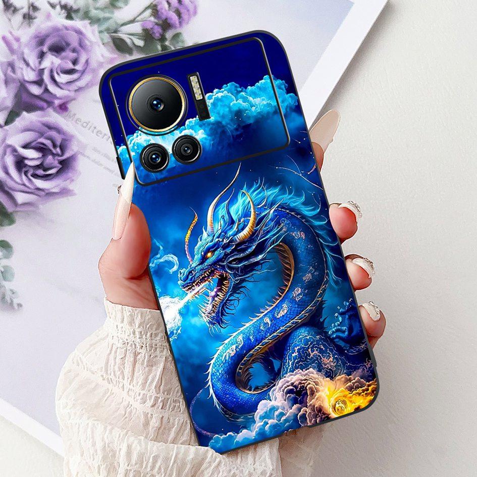 Для Infinix Note 12 VIP Чехол X672 Чехол Новый Стильный Цветок Бабочка Мягкий Силиконовый Чехол для Телефона Для Infinix Note 12i X6819 Бампер