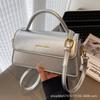 Retro Small Square Bag High-end Sense 2025 New Fashionable and Simple Korean One-shoulder Crossbody Bag Women's Daily Handbag