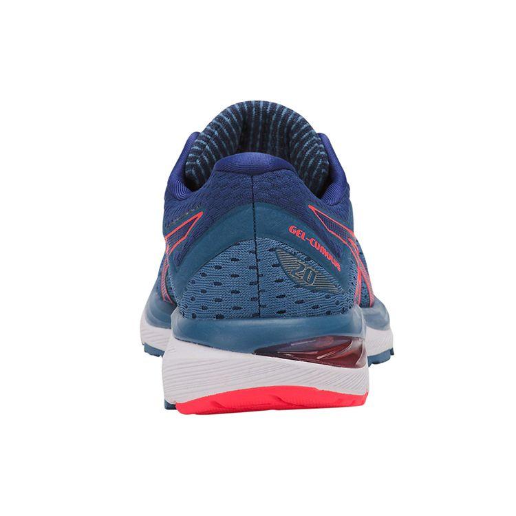 Asics Gel-Cumulus 20 Удобные повседневные кроссовки с низким верхом Женские кроссовки Синий Красный 1012A008-401