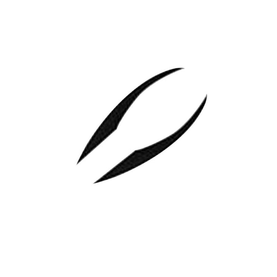 Черная накладка на фары, наклейка, накладка для Toyota Corolla 2019 - 2021