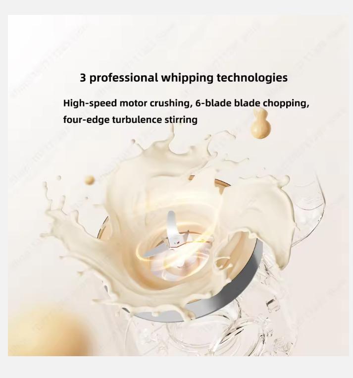 Xiaomi Mijia Soymilk Maker 1L LED Large Screen 12 Hours Appointment 3 Professional Whipping Technologies 6 Hot Cold Drink Menus