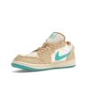 Женские кроссовки Air Jordan 1 Low SE Wave Tan Sesame Glacier-Blue HF4983-252