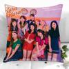 Новые Подушки на Заказ Twice Наволочки Печатная Квадратная Наволочка Домашний Декоративный Наперник на Молнии 35X35см40X40см(Одна сторона)