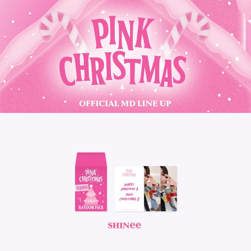 SMTOWN Розовый рождественский случайный набор SHINee ver.