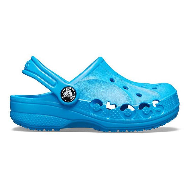 Crocs Comfortable Beach Clogs Kids Sandals Blue 207013-456