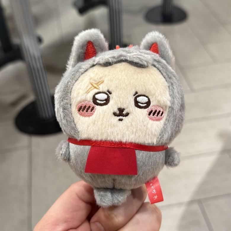 Fushimi Inari Shrine Chiikaw Kani Plush Keychain With Short Pile Fabric For Anime Fans And Collectors