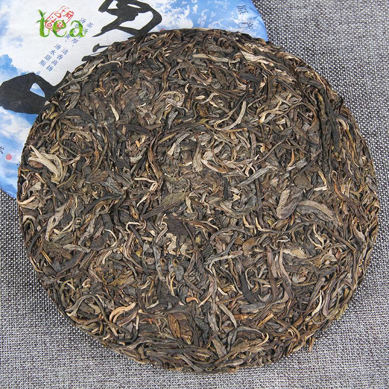 Чай 2018 года, чистое дерево Наньношань, чай Пуэр, сырой чайный пирог, юньнаньский чайный пирог Цыцзы, 357 г