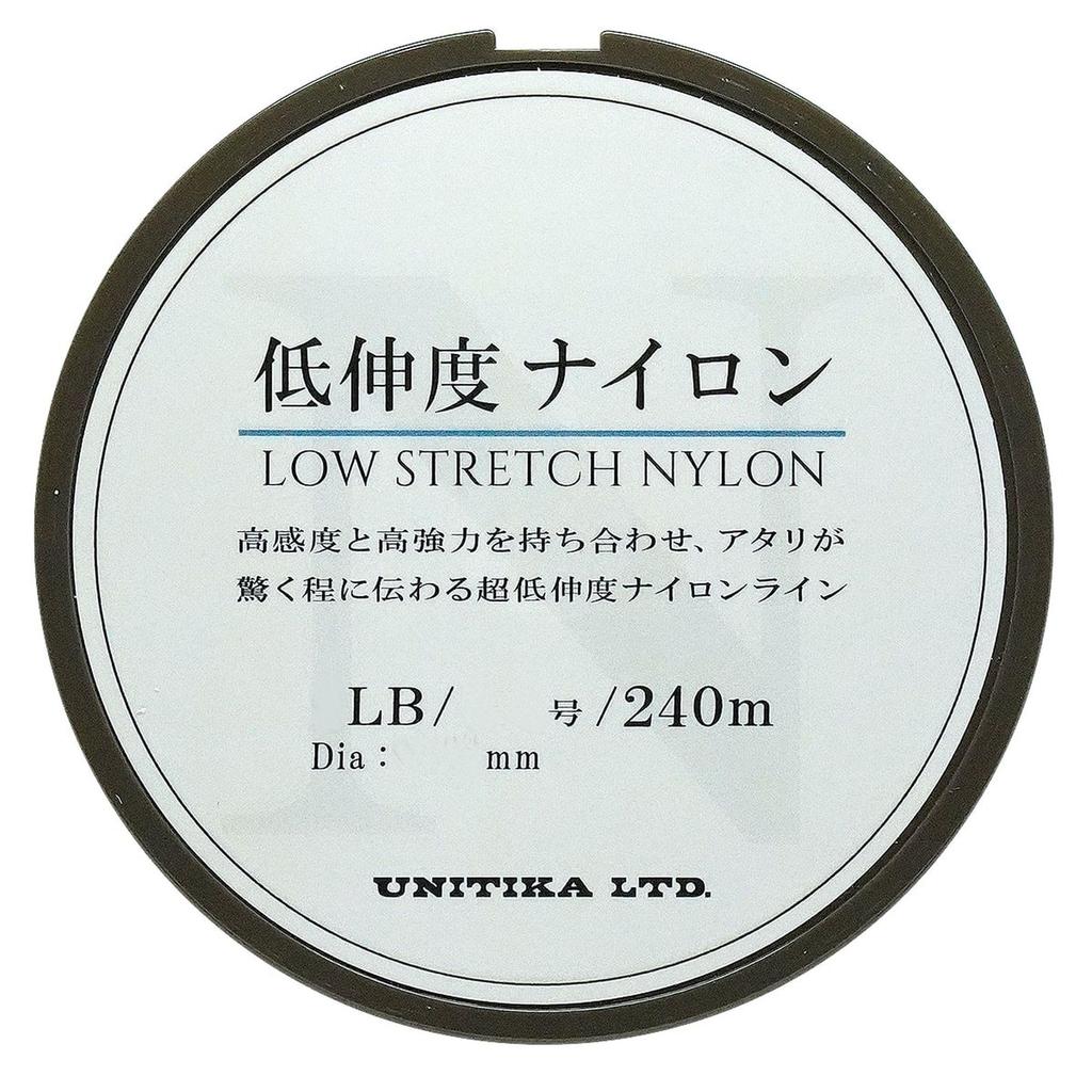 UNITIKA Низкорастяжимый нейлон 240м Прозрачный 3LB (0.6)