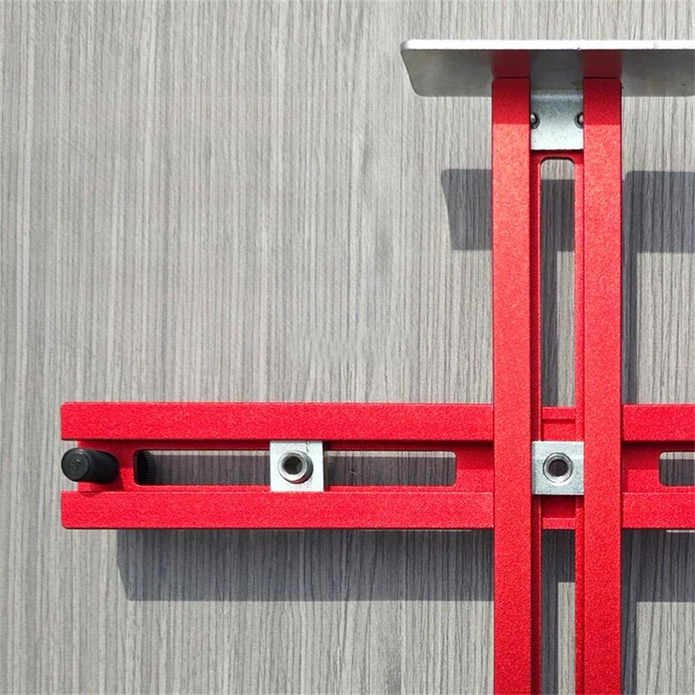 Ручка Перфоратор Локатор Деревообработка Недавно Модернизированный Регулируемый Дверца Шкафа Т-образный Перфоратор Ручки Кнобы Шкафа Ручки Инструмент