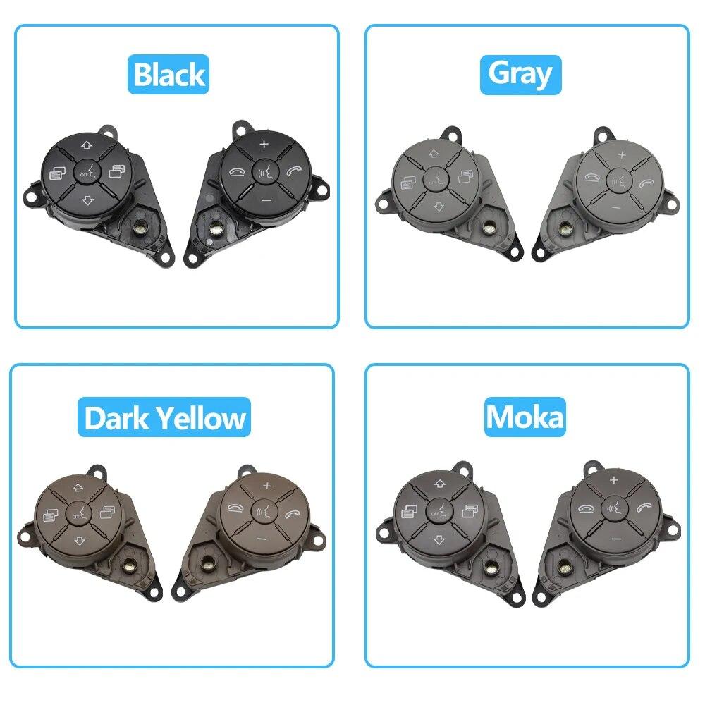 Car Steering Wheel Switch Control Button Trim Cover Kit For Mercedes Benz W164 W251 X164 ML GL R Class 1648700558,1648700658
