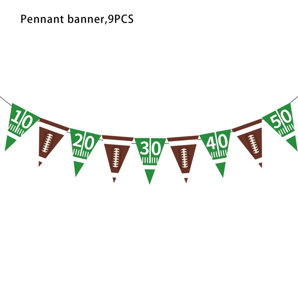 Super American Football Kids Birthday Party Cutlery Paper Plates Tissue Tablecloths Home Decoration