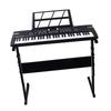 61 Keys Electric Piano Kit Kids Learning Electronic Keyboard with Stand and Microphone