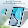Case for Huawei Matepad 11 2021 Slim Tri -Fold Smart Magnetic Tpu Leather Stand Tablet Cover for Huawei Matepad 11 Shell