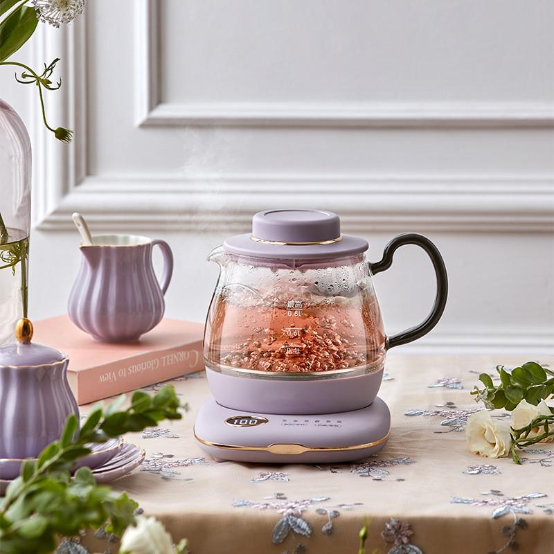 800 мл электрический горшок для сохранения здоровья 220 В мини-портативный стеклянный электрический чайник для заваривания воды DIY десерт пить