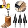 Easy Split Drill Bit Wood Splitter Rustproof Corrosion Resistant Widely Used Universal