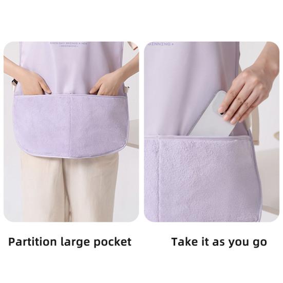 Vest Apron for Women Summer Kitchen Smock Oil Resistant Apron with Pockets Multi-Purpose Waterproof Apron for Cooking BBQ Hosting