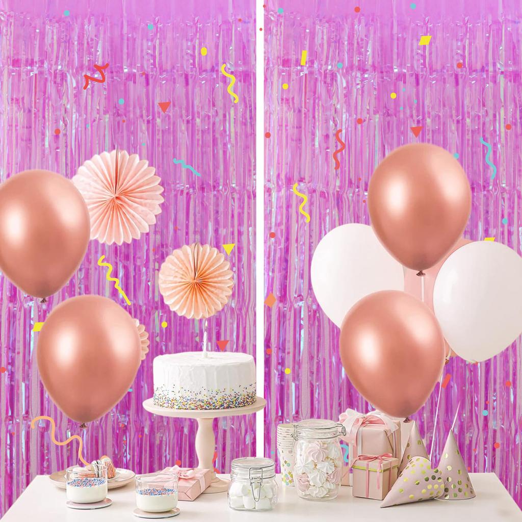 Блестящие и красивые занавески из фольги для вечеринки по случаю дня рождения, фоновые занавески для вечеринки, украшения