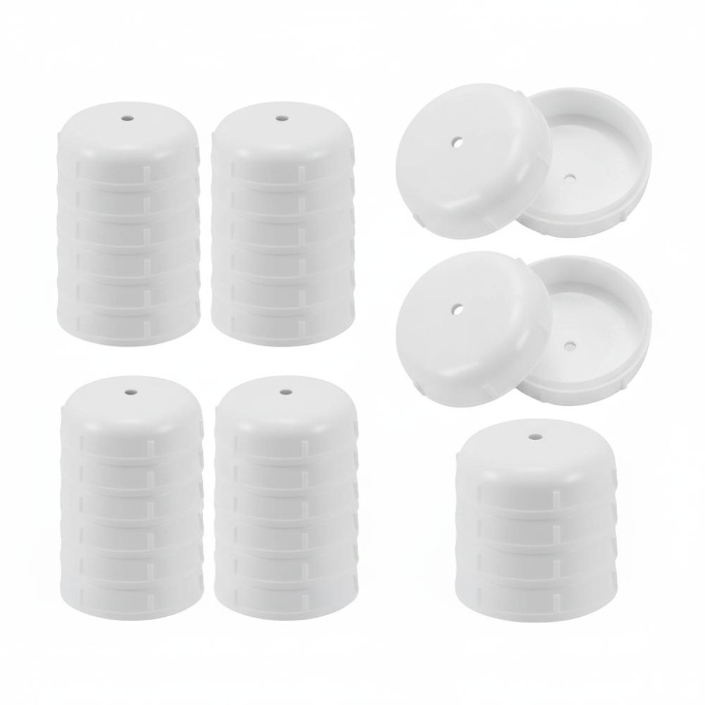 16/20/32PCS Round Shape Chair Leg Caps Plastic Outdoor Chair Glides Tables and Cabinets