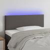 VidaXL LED Headboard Bedroom Furniture Single Bed Accessory Headboard Interior Grey 3121420