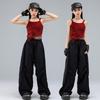 Girls' Jazz Dance Performance Outfit - Kids' Trendy Street Dance Clothing and Runway Set