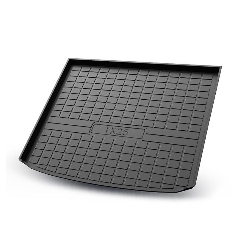 Современный огнеупорный износостойкий ПЭТ коврик в багажник для хранения с полным покрытием заднего отделения