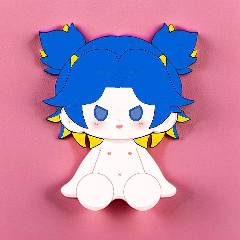 Stuffed 40Cm Game Valorant Neon Cosplay Plush Sitting Posture Doll Toys For Fan Collection Or Kids Friends Perfect Gift