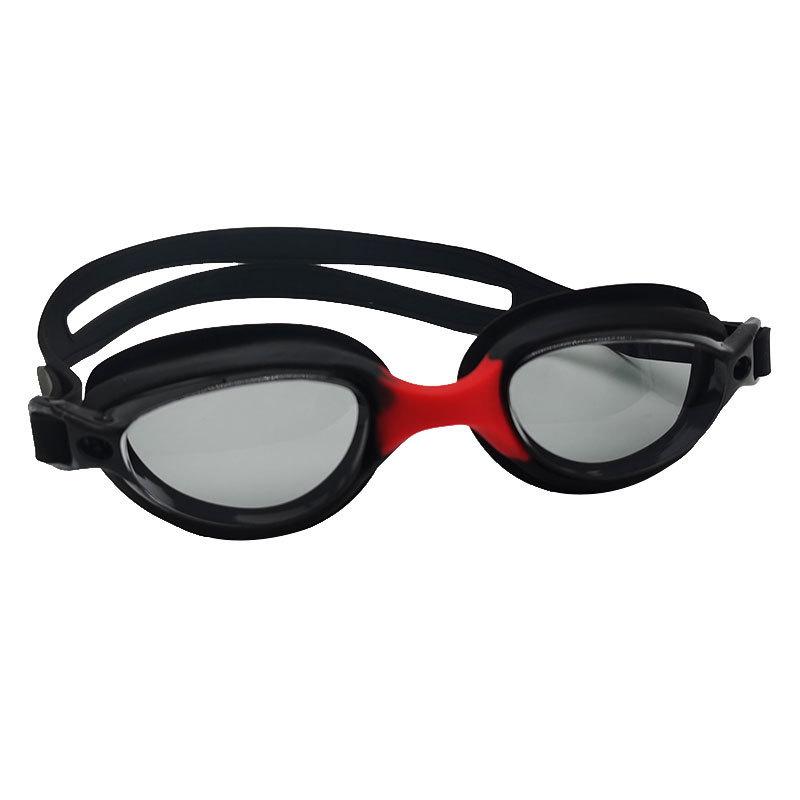 Adult swimming goggles silicone one-piece swimming glasses anti-fog men's and women's swimming goggles
