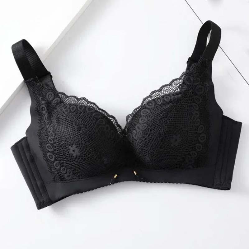 Женский собранный бюстгальтер без стального кольца, сексуальный регулируемый бюстгальтер, плотная непустая чашка, нижнее белье, препятствующее провисанию