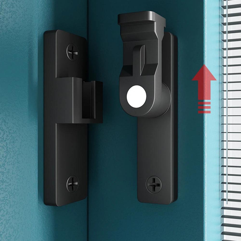 Защелка для двери под углом 90 градусов, задвижка для раздвижной двери, дверная защелка для ванной комнаты в помещении, дверной болт под прямым углом, замки для окон и шкафов, фурнитура