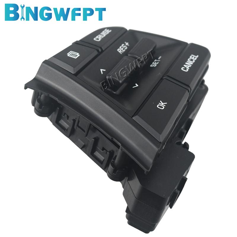 High Quality Car Cruise Control Steering Wheel Buttons Switch Black For Hyundai Elantra 1.6L 2016 2017 2018